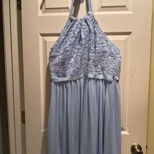 Light Blue Bridesmaid Dress